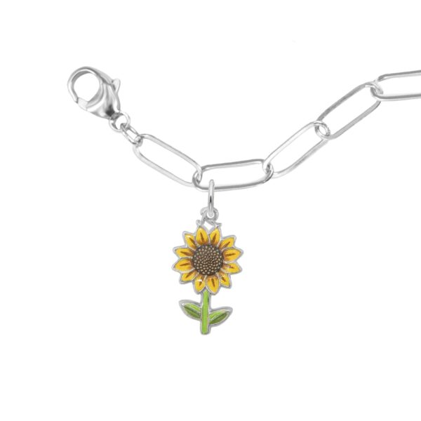 Painted Sunflower Bracelet Set
