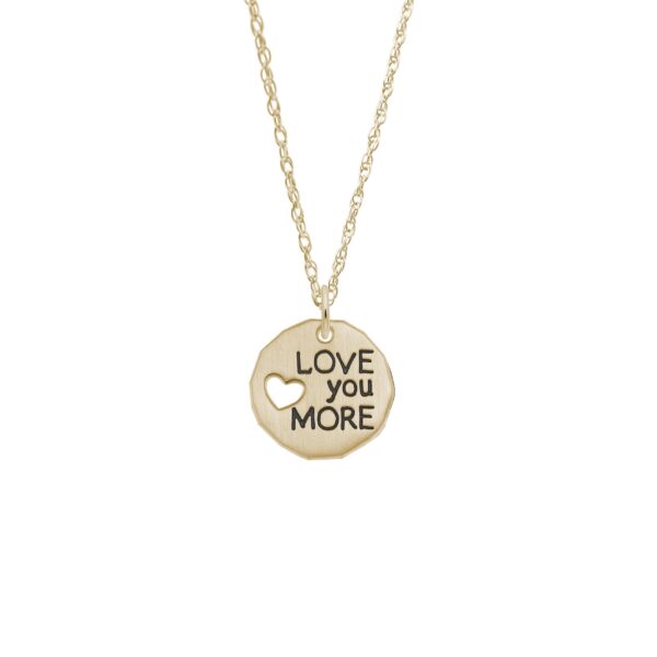 Love You More Necklace Set