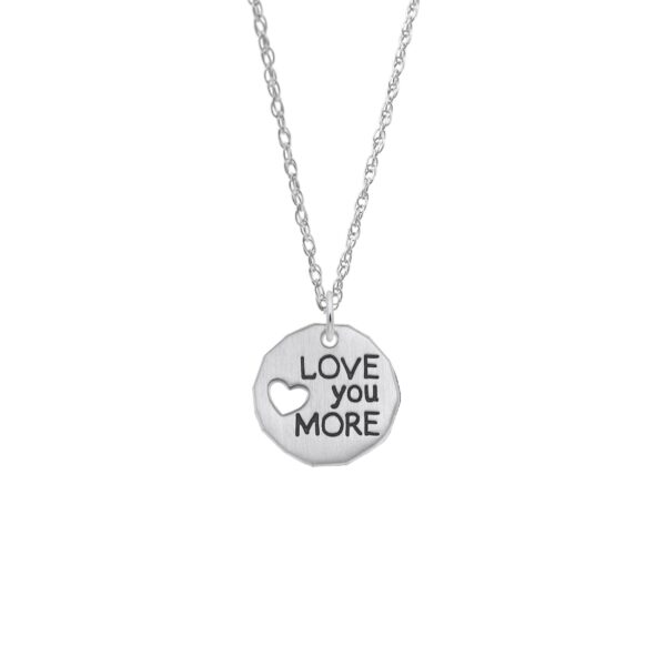 Love You More Necklace Set