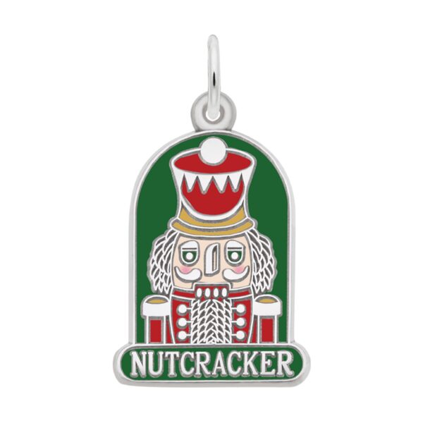 Painted Flat Nutcracker Charm