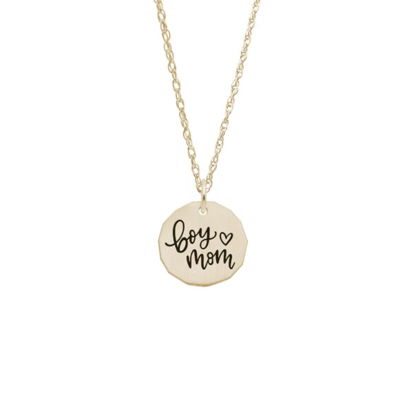 Boy Mom Necklace Set
