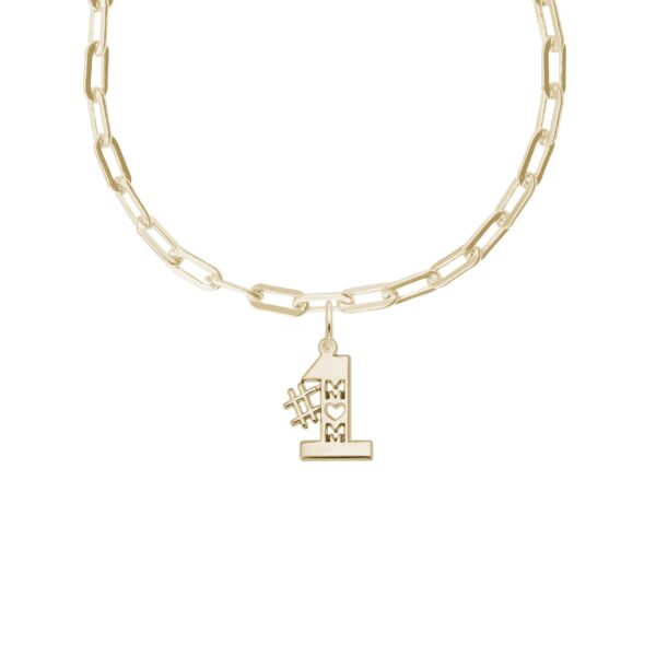 Number One Mom Necklace Set