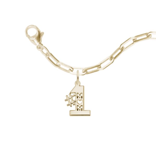 Number One Mom Bracelet Set
