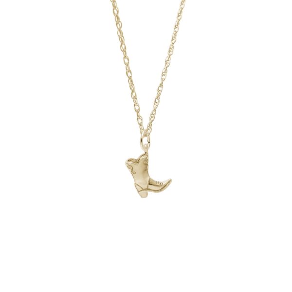 Cowboy Boot Necklace Set