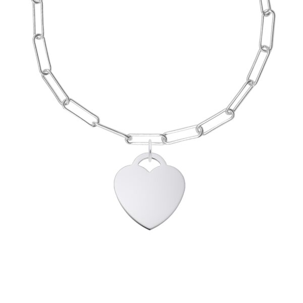 Large Heart Necklace Set