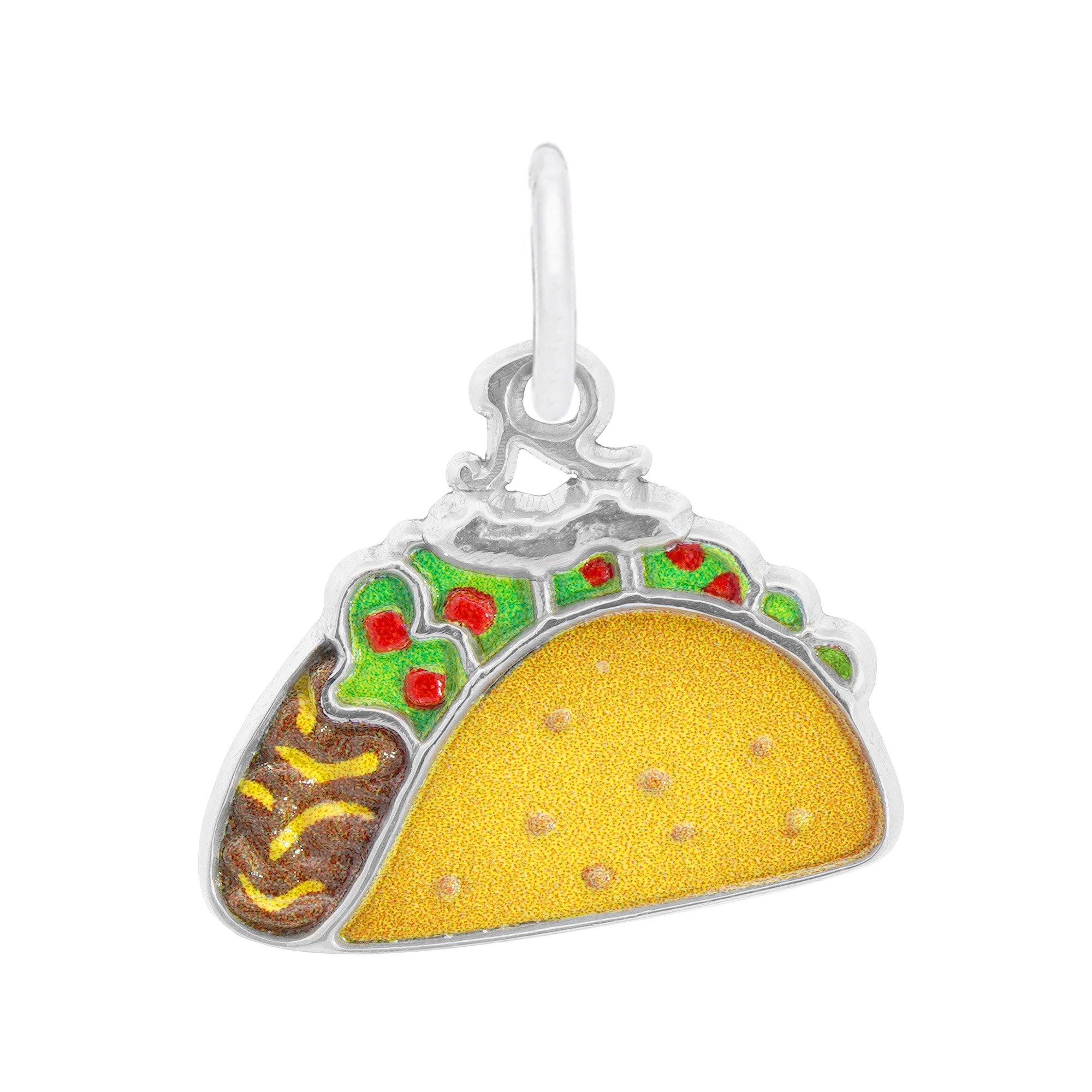Painted Taco Charm