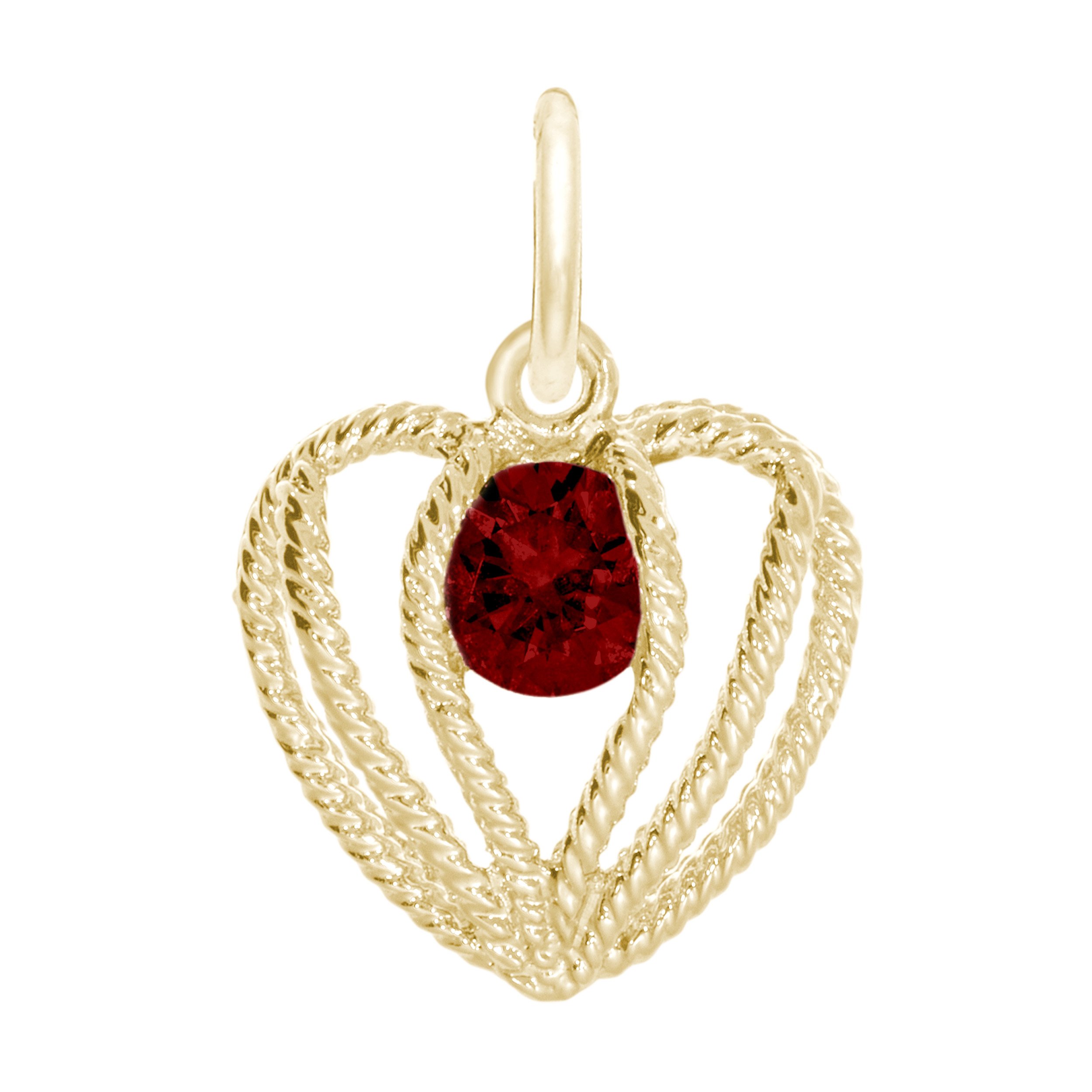Held in Love Heart Birthstone Series - Image 1
