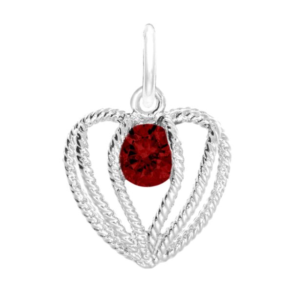 Held in Love Heart Birthstone Series