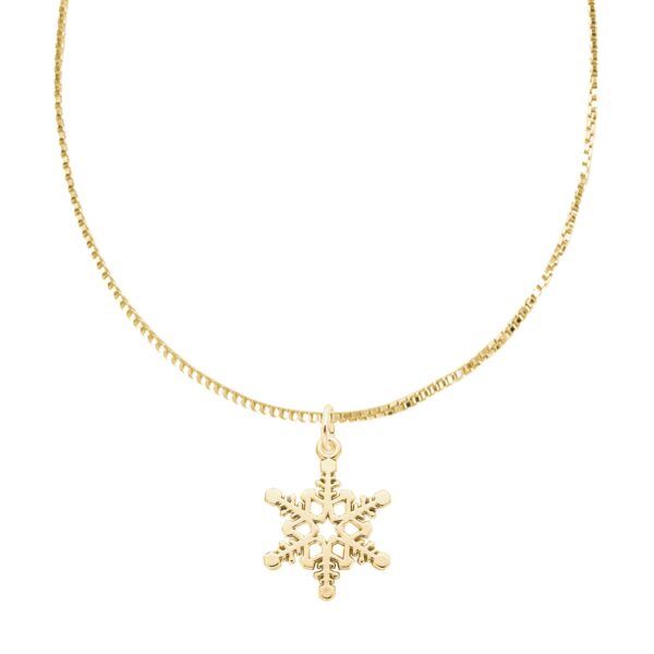 Snowflake Necklace Set