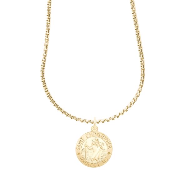 Saint Christopher Necklace Set