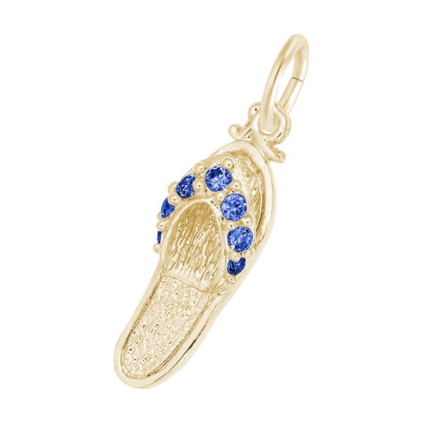 Sandal with Birthstones Charm Series