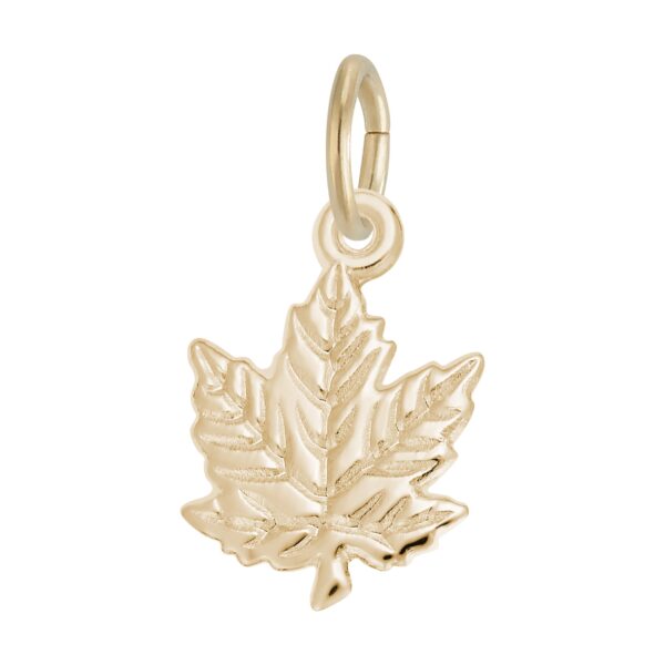 Maple Leaf Charm