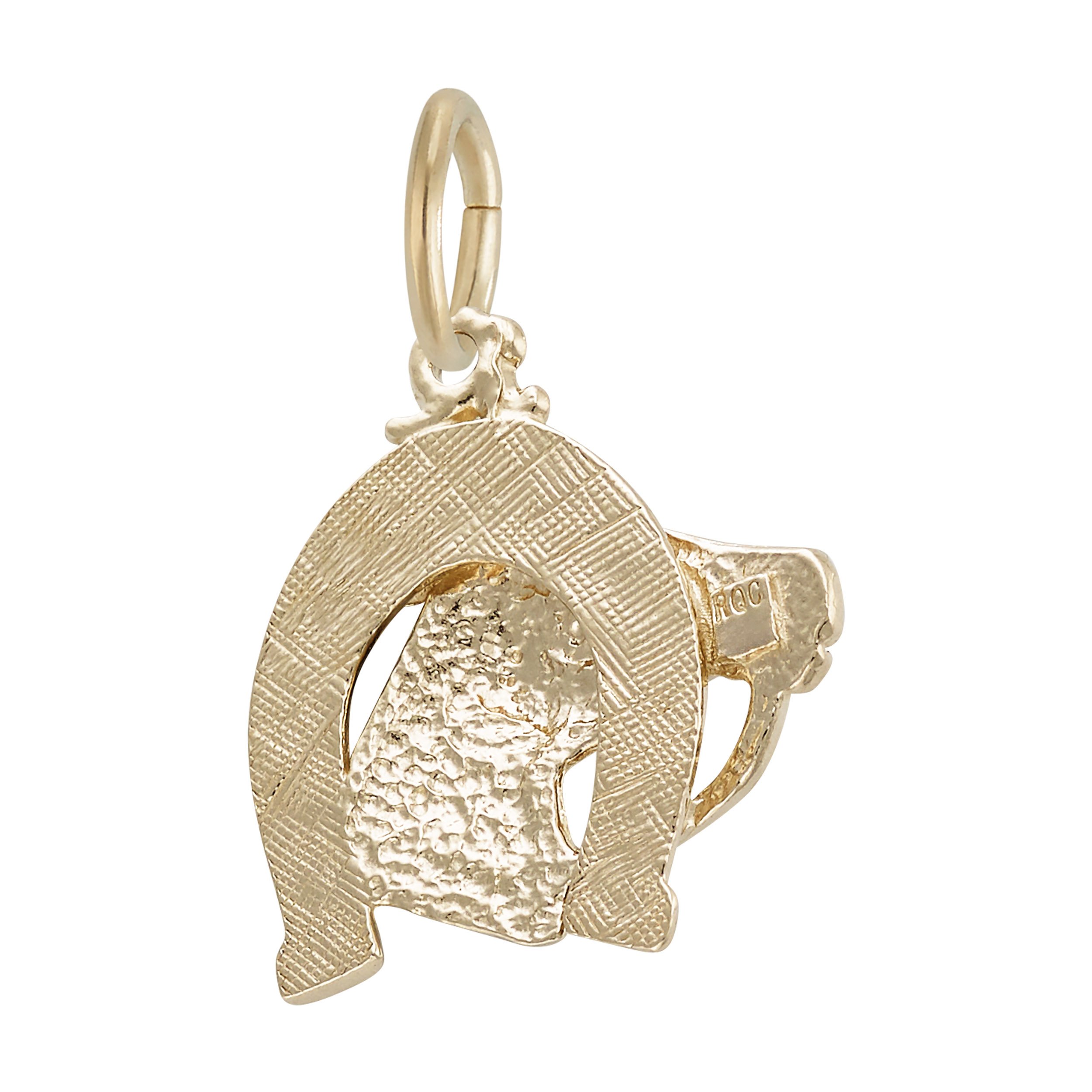 Horse Head with Horseshoe Charm - Image 3