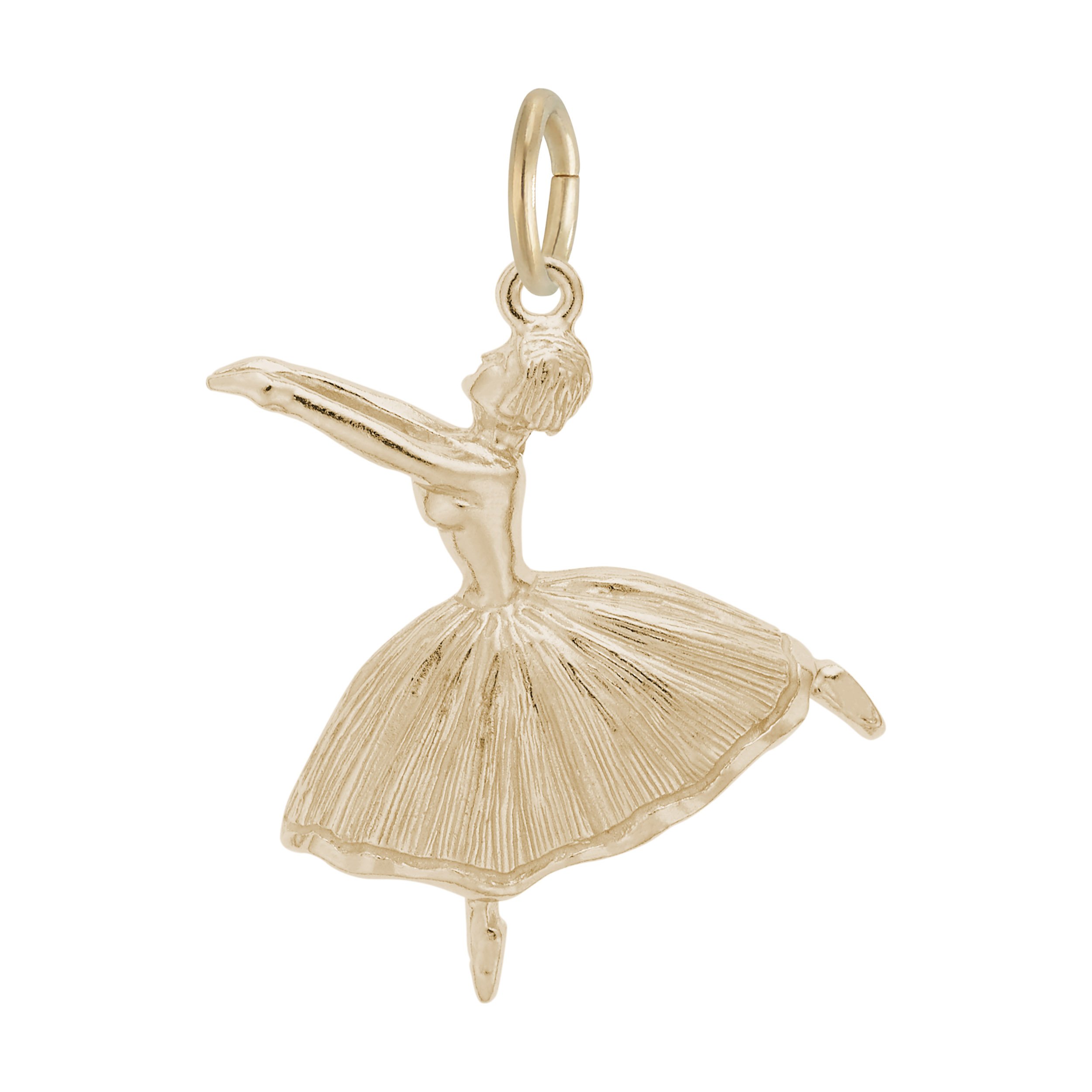 Ballet Dancer with Skirt Charm - Image 1