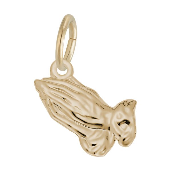 Petite Praying Hands Charm
