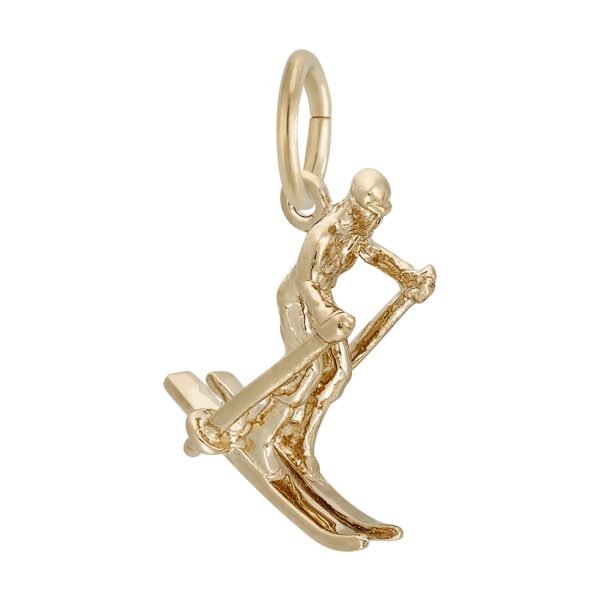 Skier Charm