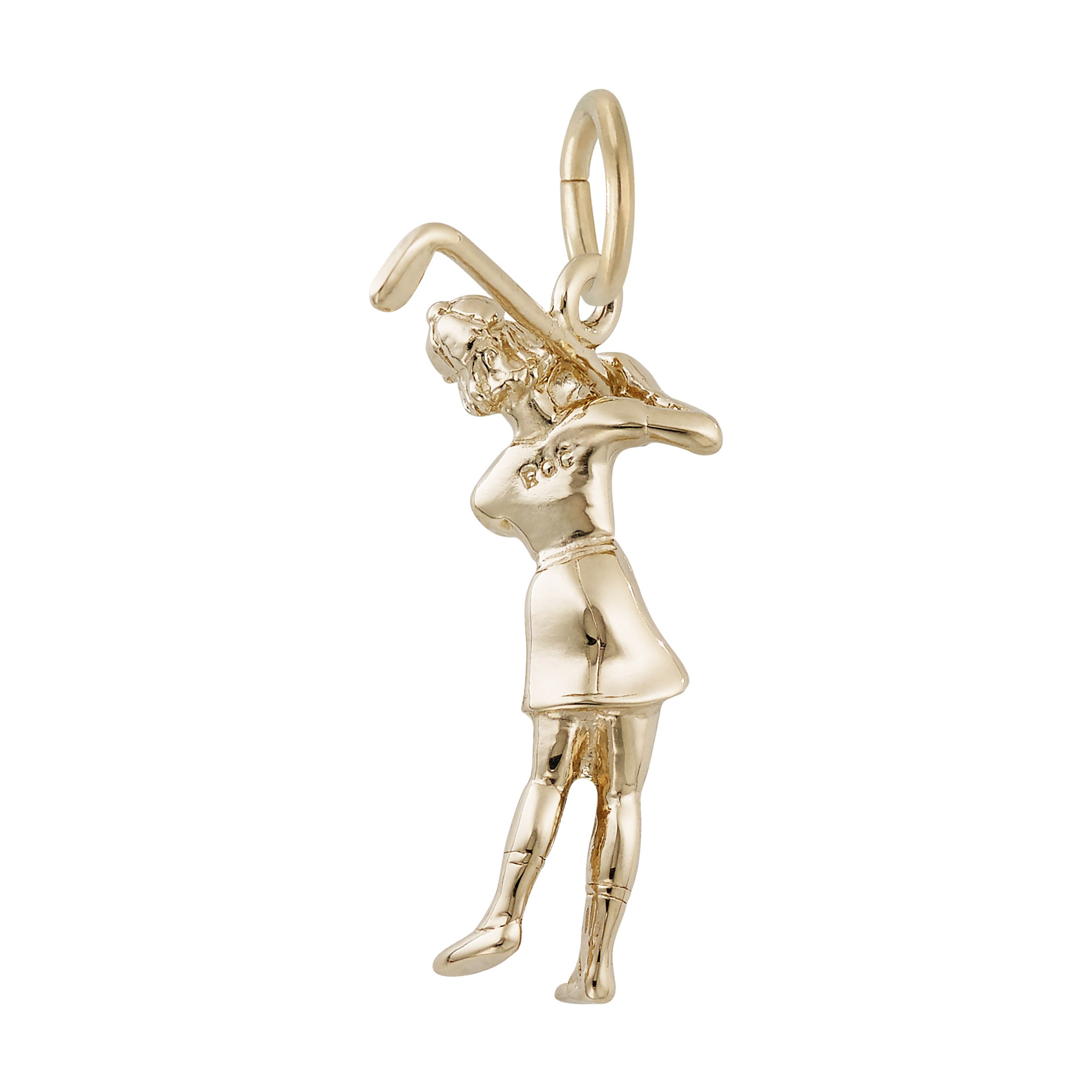 Female Golfer Charm - Image 3