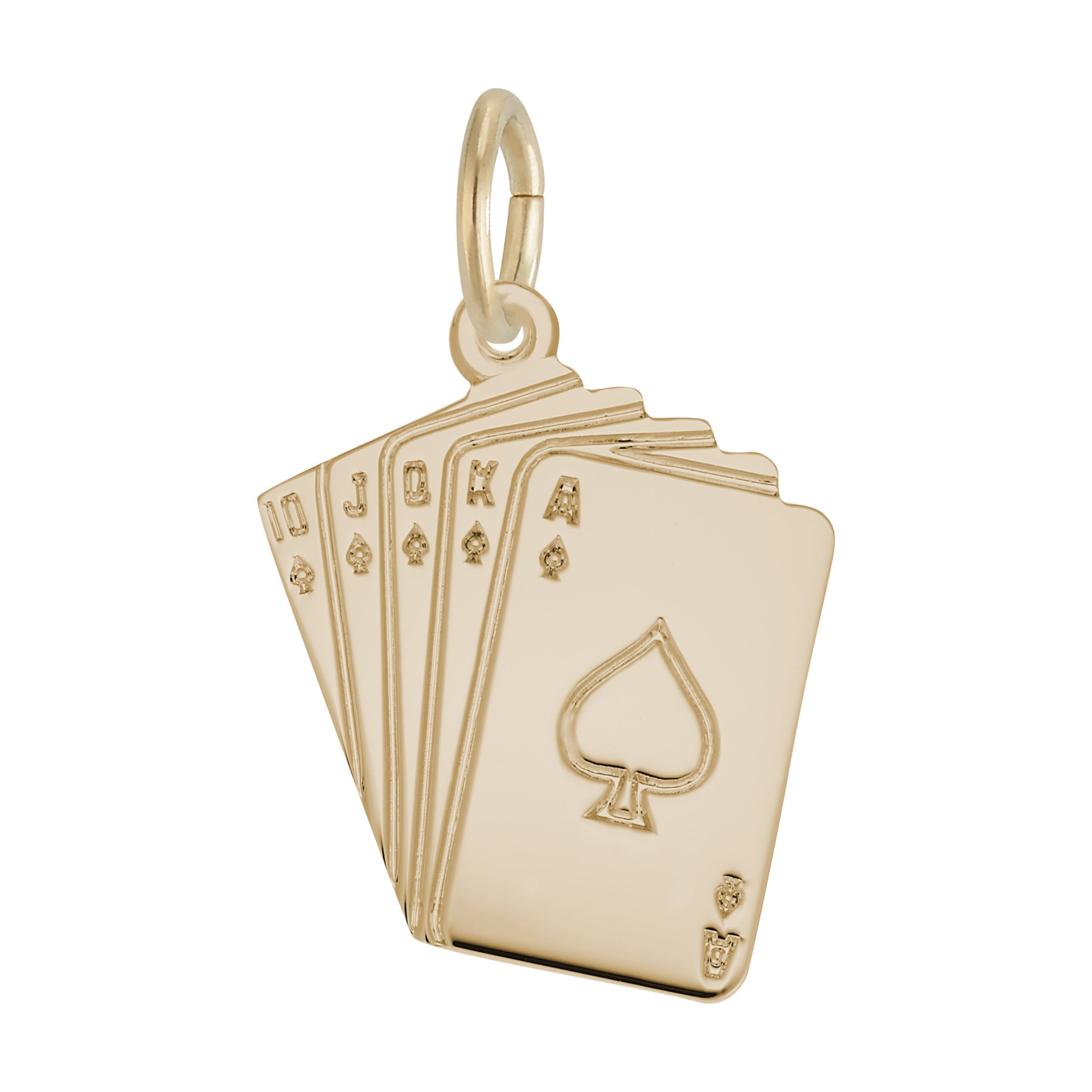 Royal Flush Cards Charm - Image 1