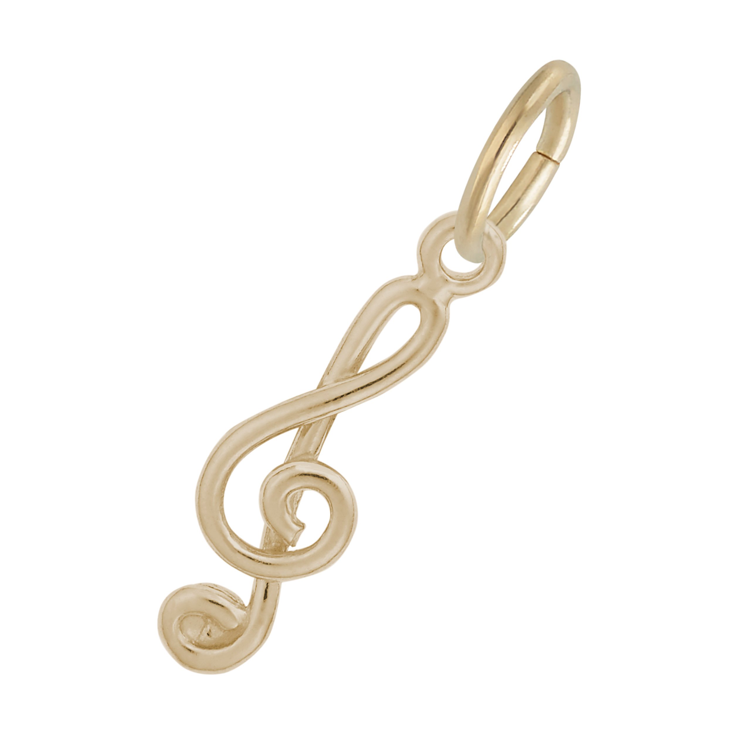 Treble Clef Accent Charm - Image 1