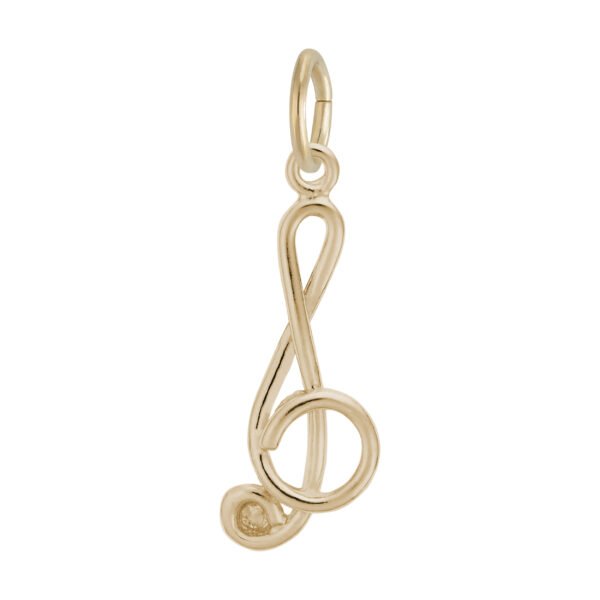 Treble Clef Charm