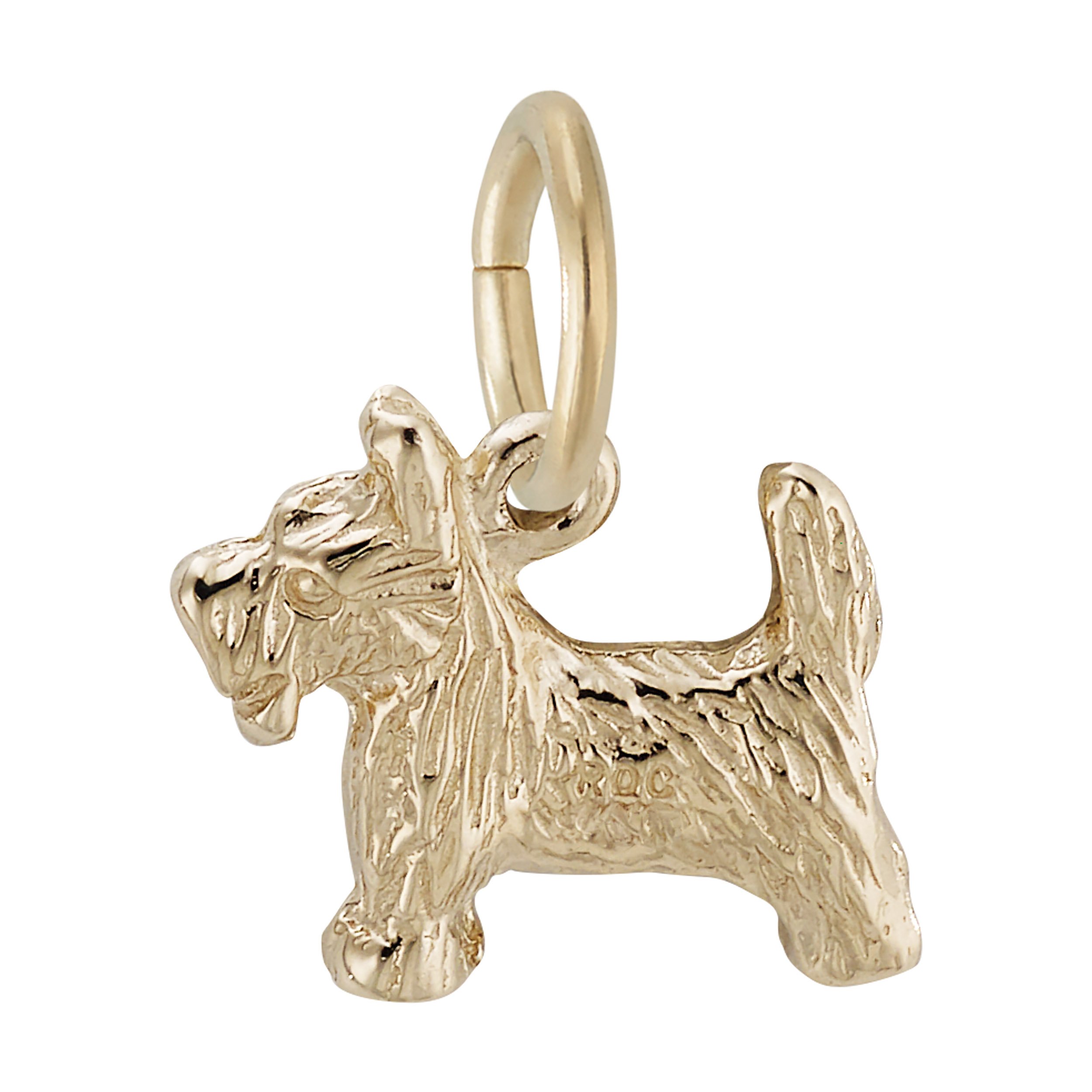Small Scottie Dog Charm - Image 3