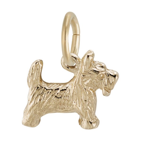 Small Scottie Dog Charm
