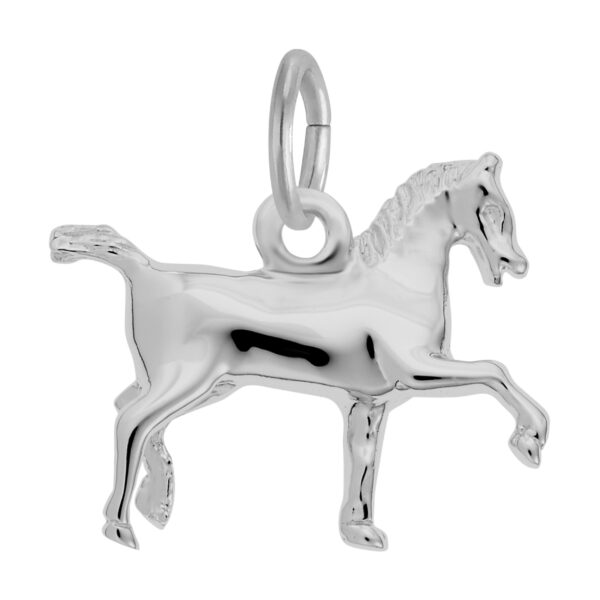 Extended Trot Horse Charm