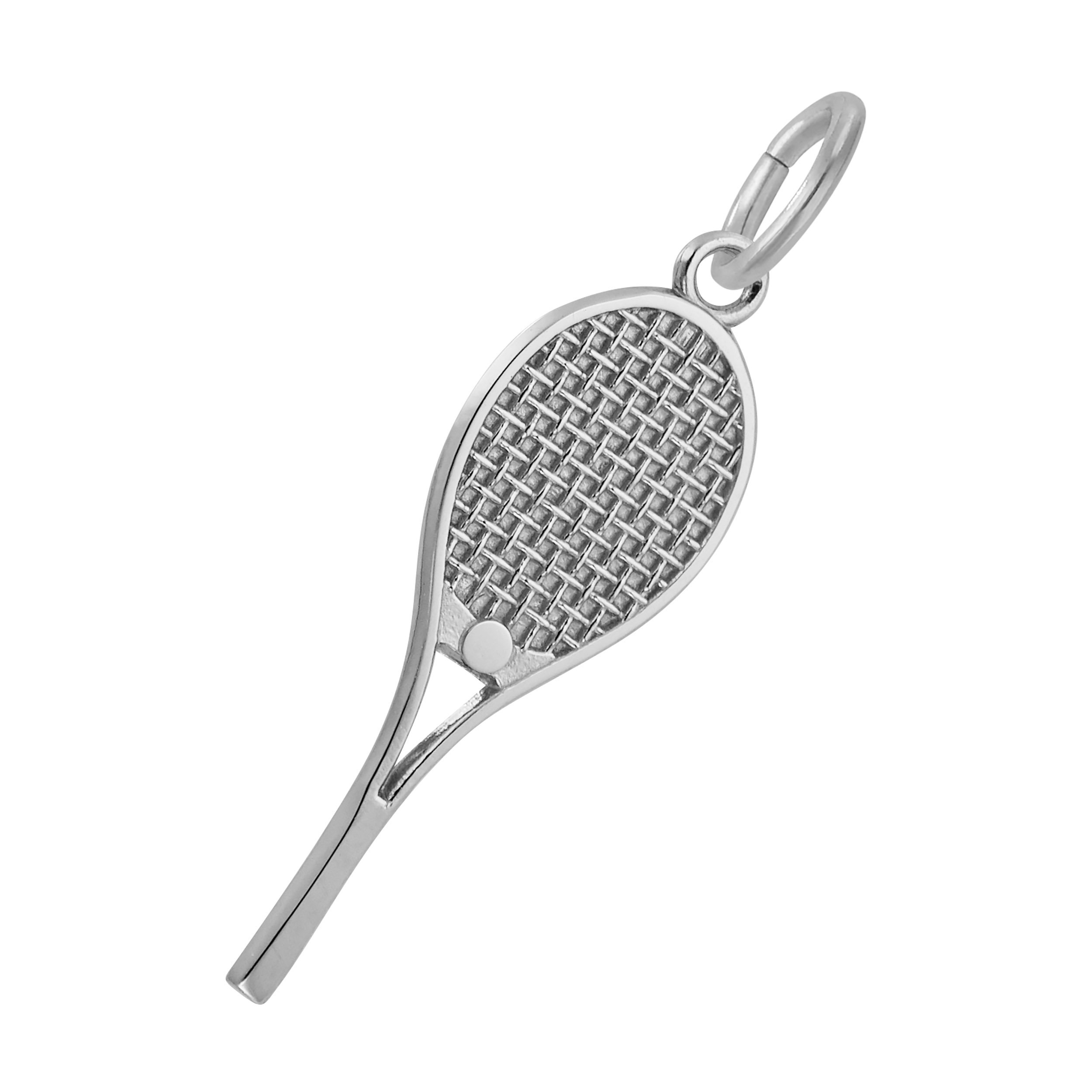 Small Tennis Racquet Charm - Image 2