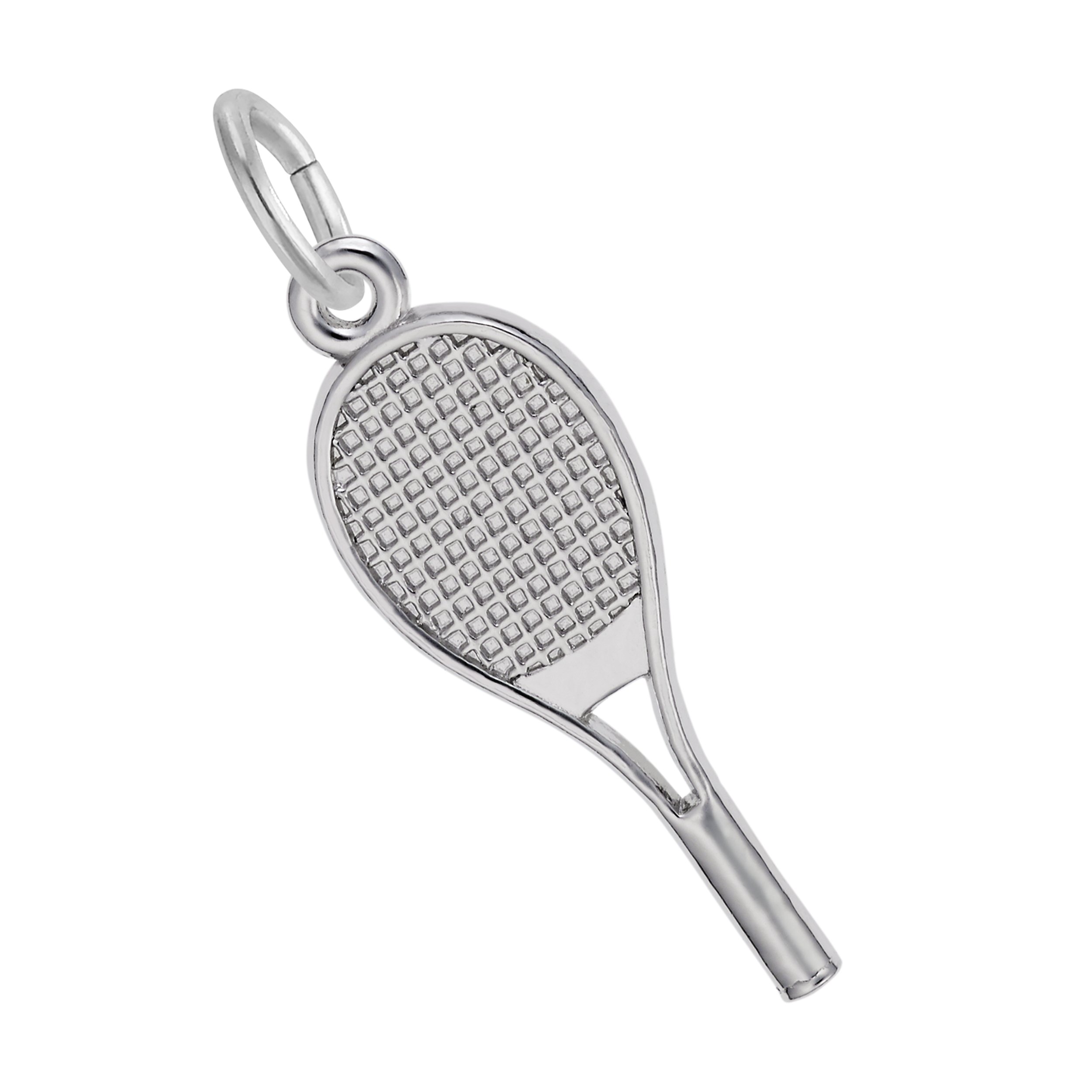 Small Tennis Racquet Charm