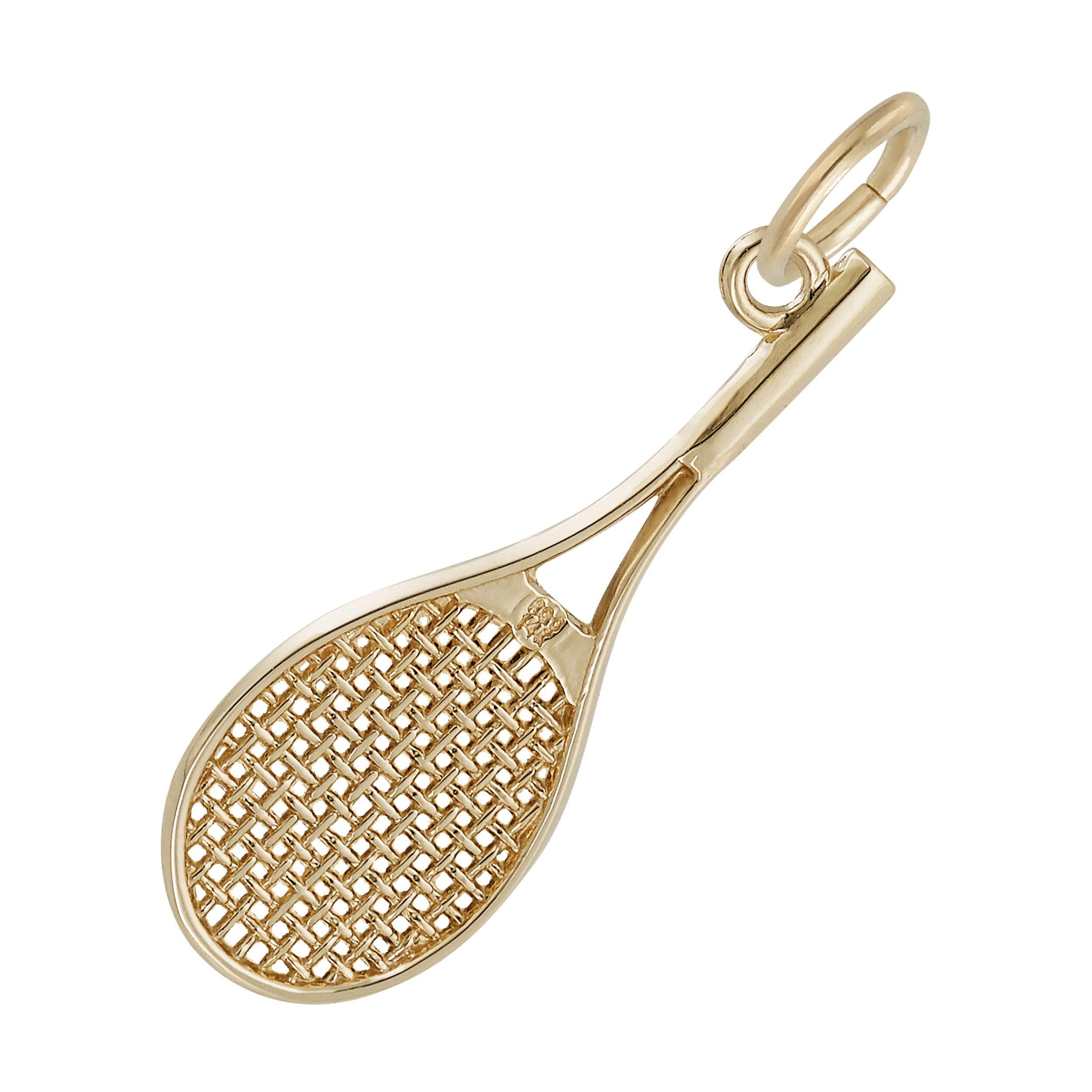 Medium Tennis Racquet Charm - Image 3