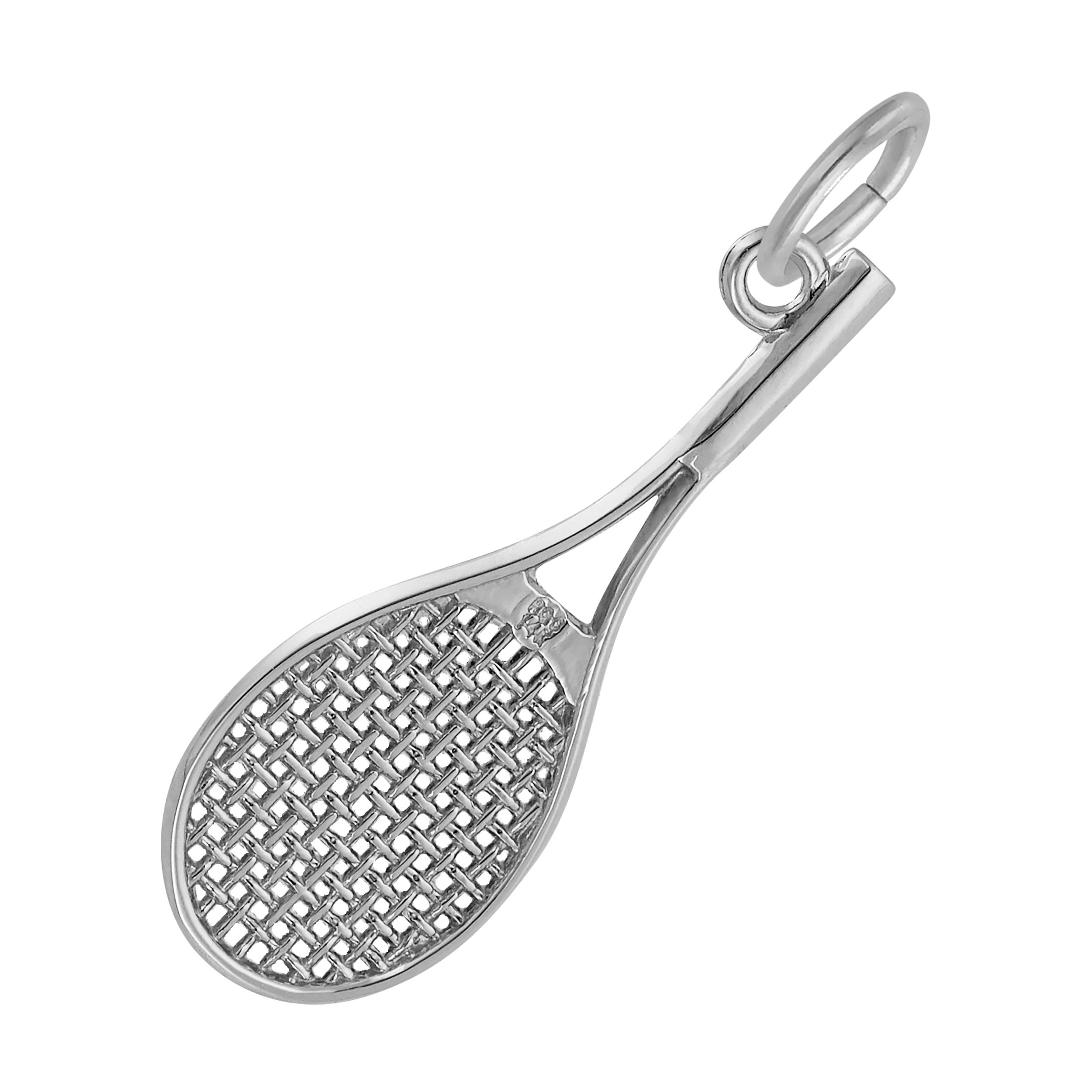 Medium Tennis Racquet Charm - Image 2