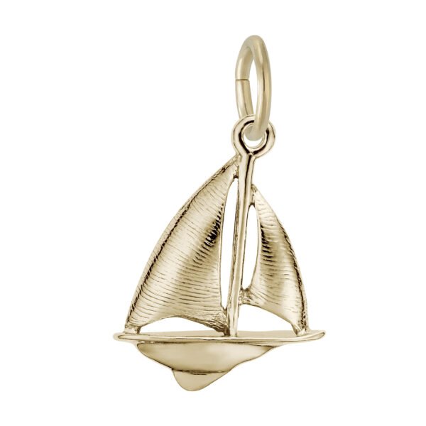 Sloop Sailboat Charm