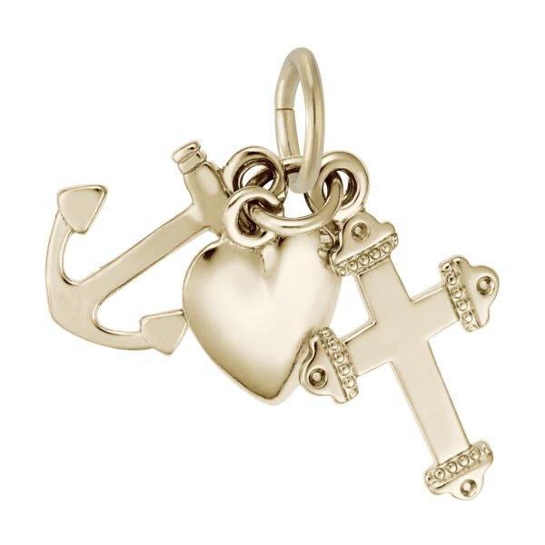 Faith, Hope, Charity Charm