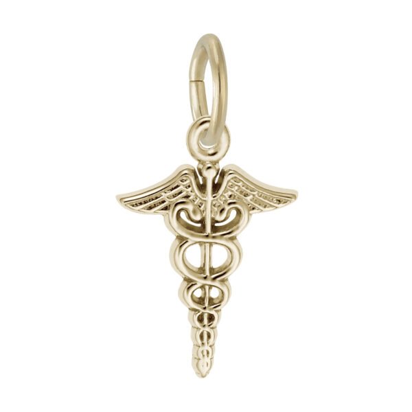 Small Caduceus Charm