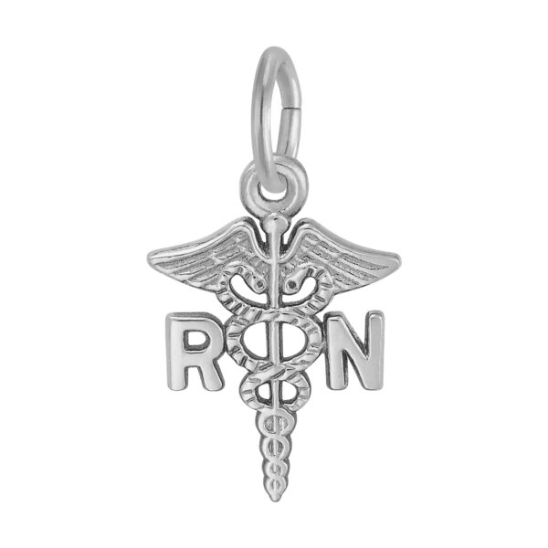 Small Rn Caduceus Charm