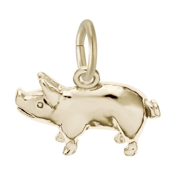 Small Pig Charm