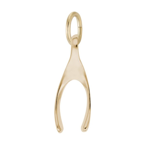 Small Wishbone Charm