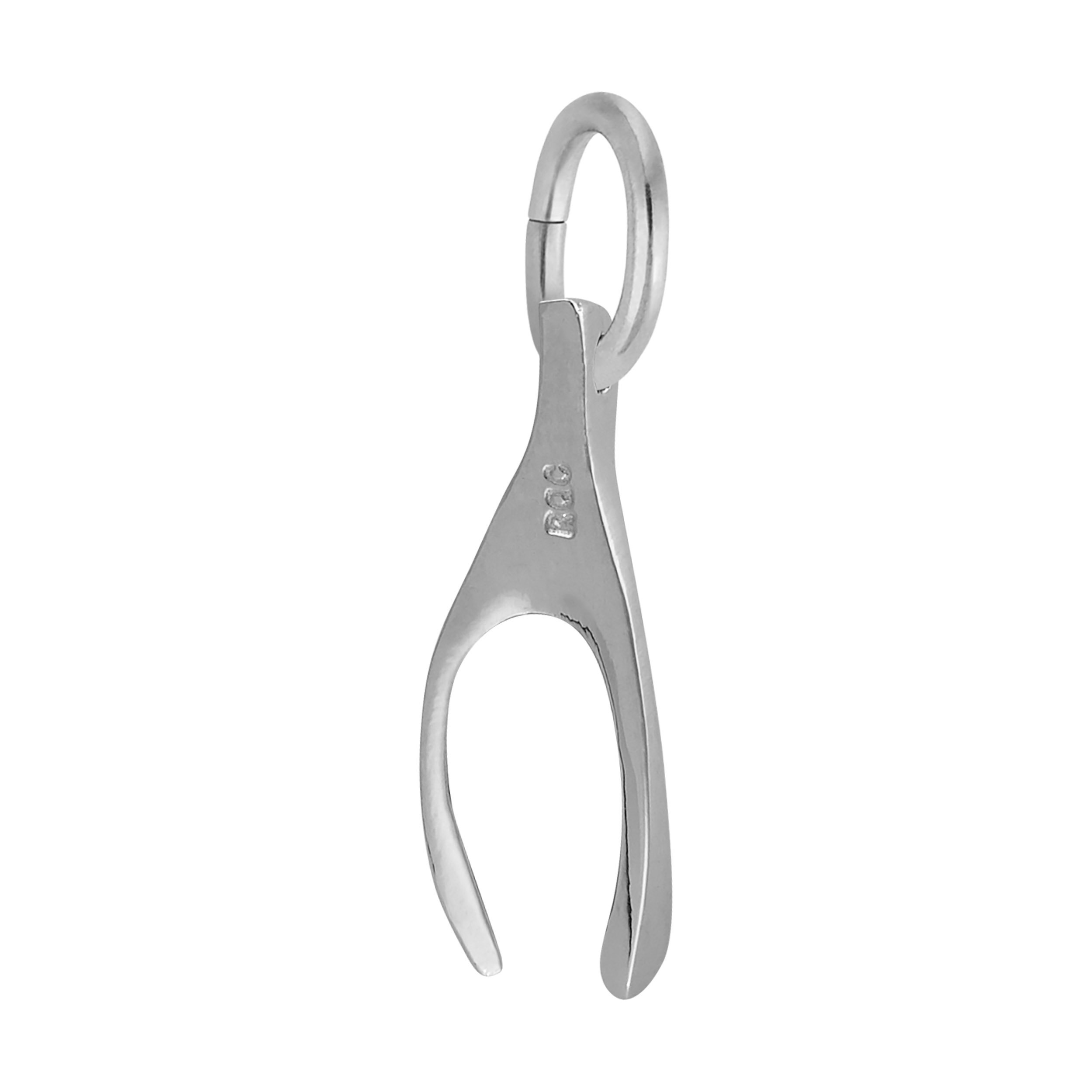 Small Wishbone Charm - Image 2