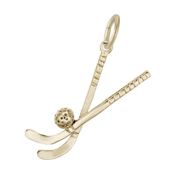 Field Hockey Sticks with Ball Charm