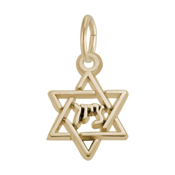 Star of David Accent Charm