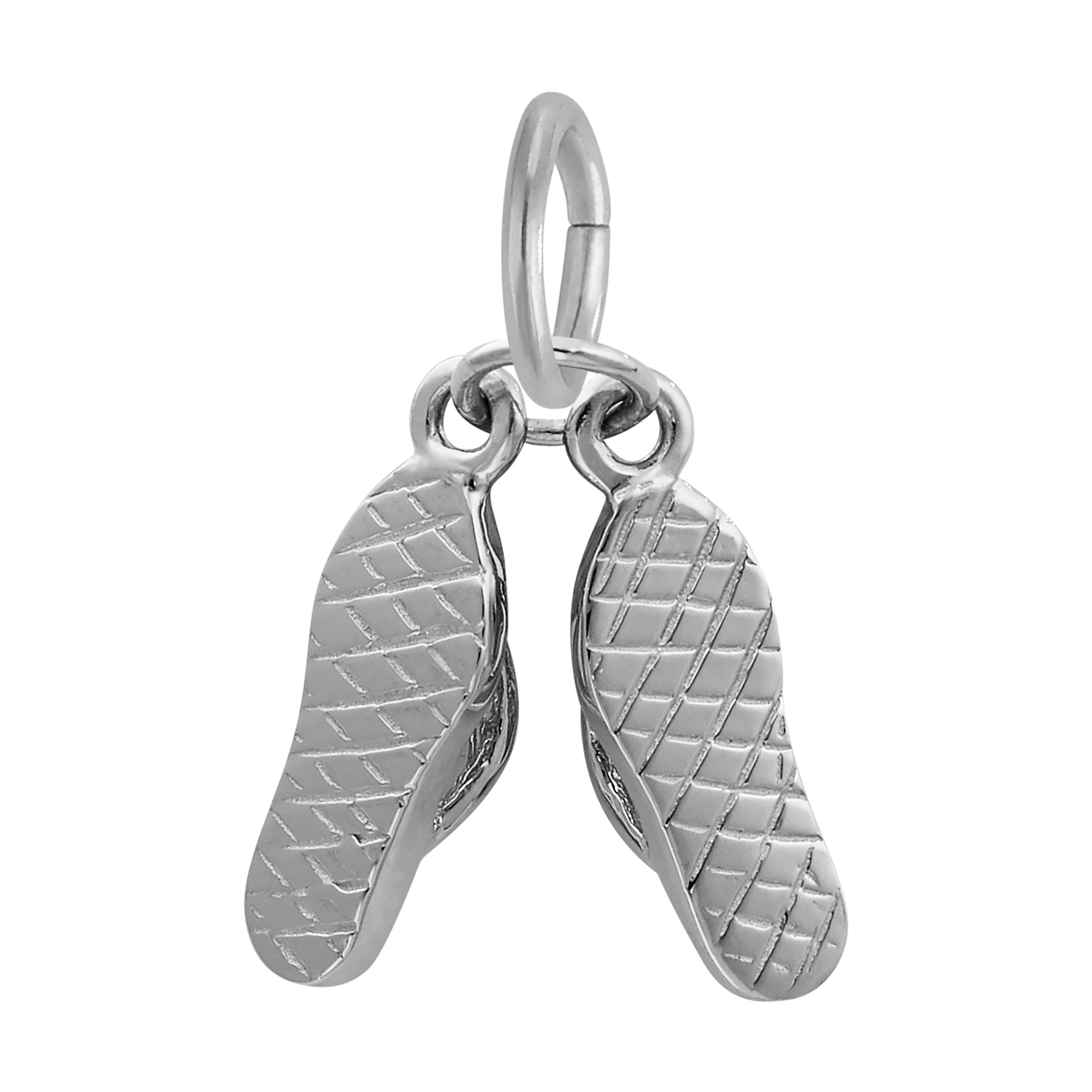 Pair of Flip Flops Accent Charm - Image 2