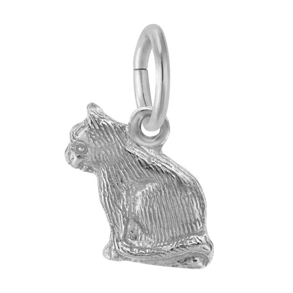 Sitting Cat Accent Charm
