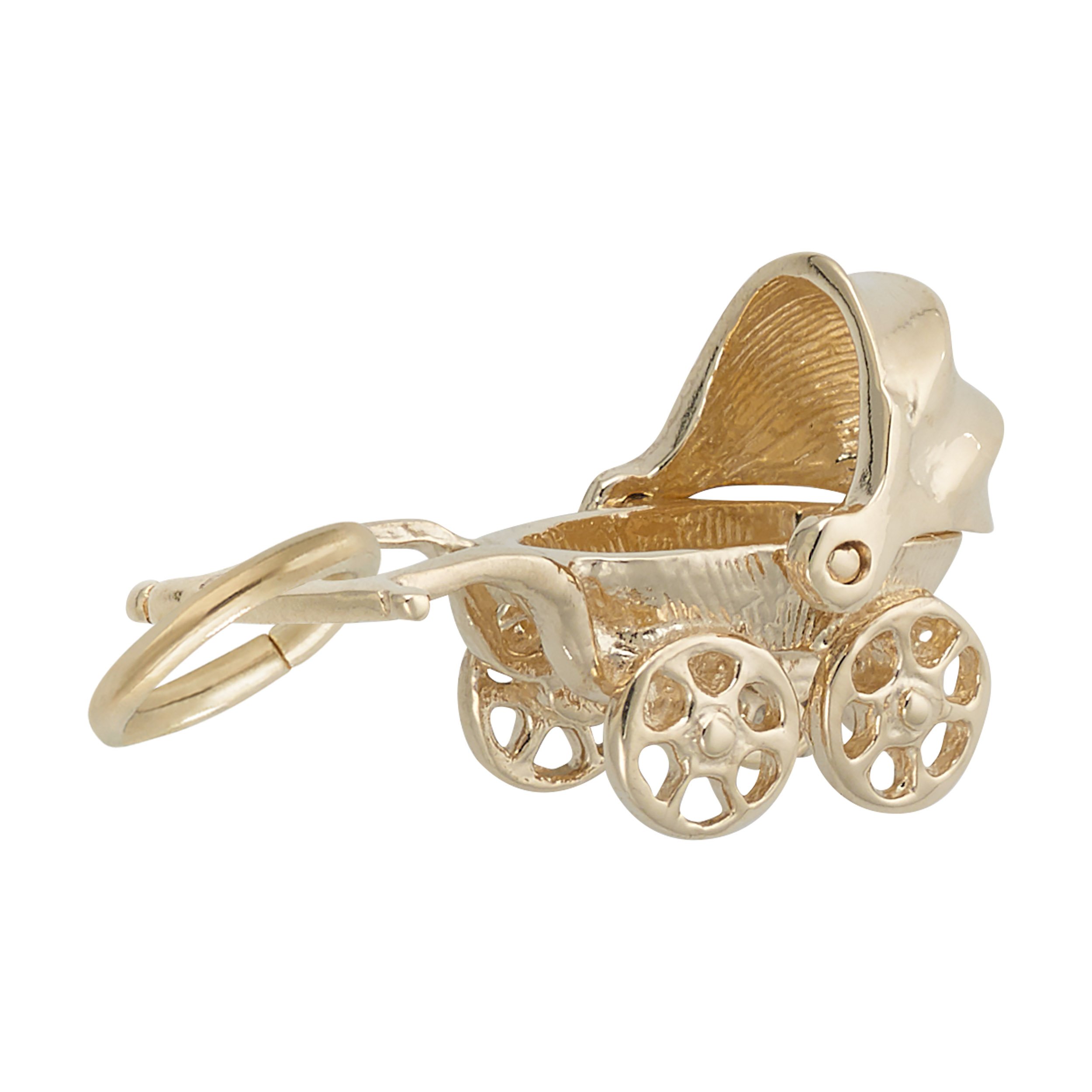 Canopy Baby Carriage Charm - Image 4