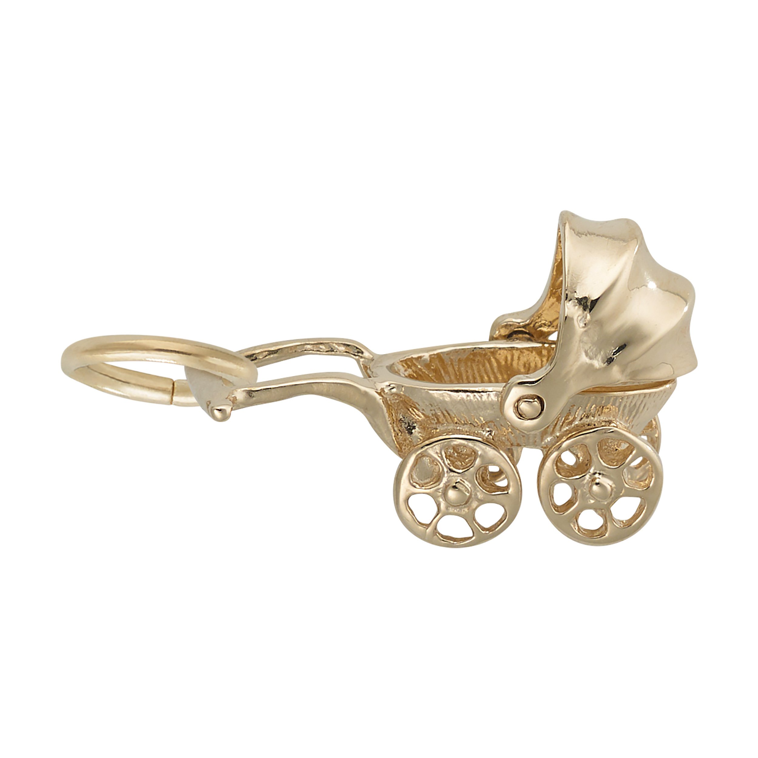 Canopy Baby Carriage Charm - Image 2