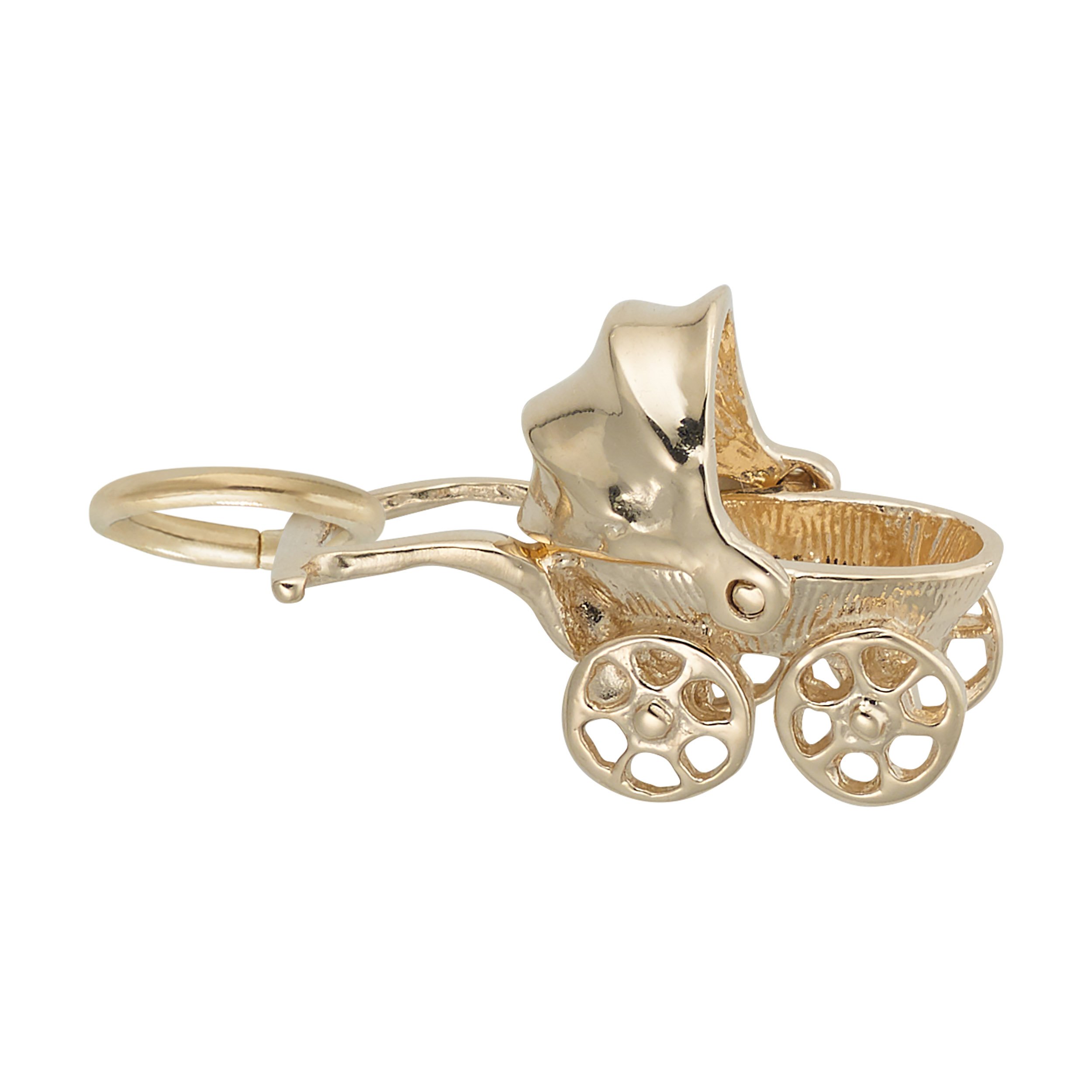 Canopy Baby Carriage Charm - Image 1