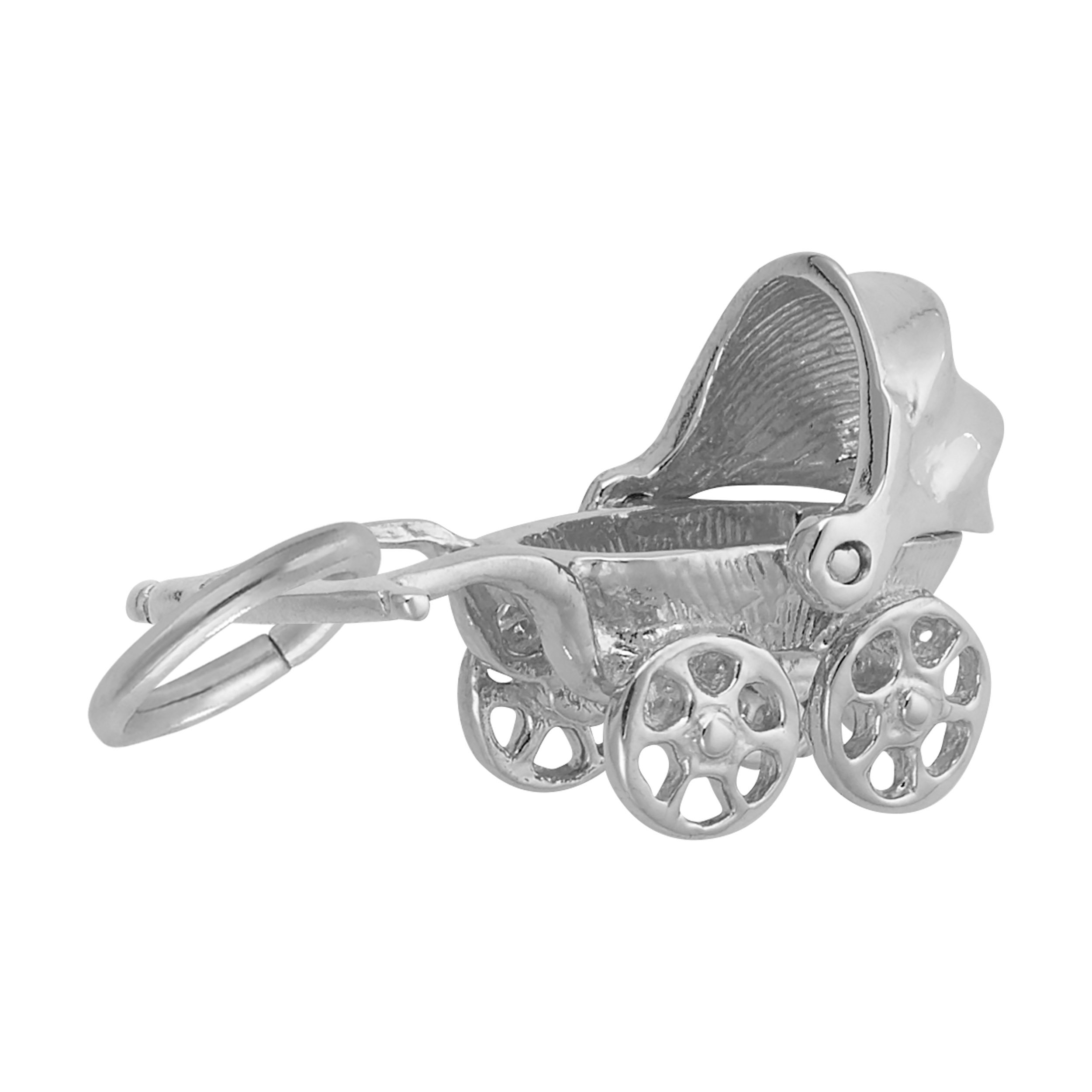Canopy Baby Carriage Charm - Image 3