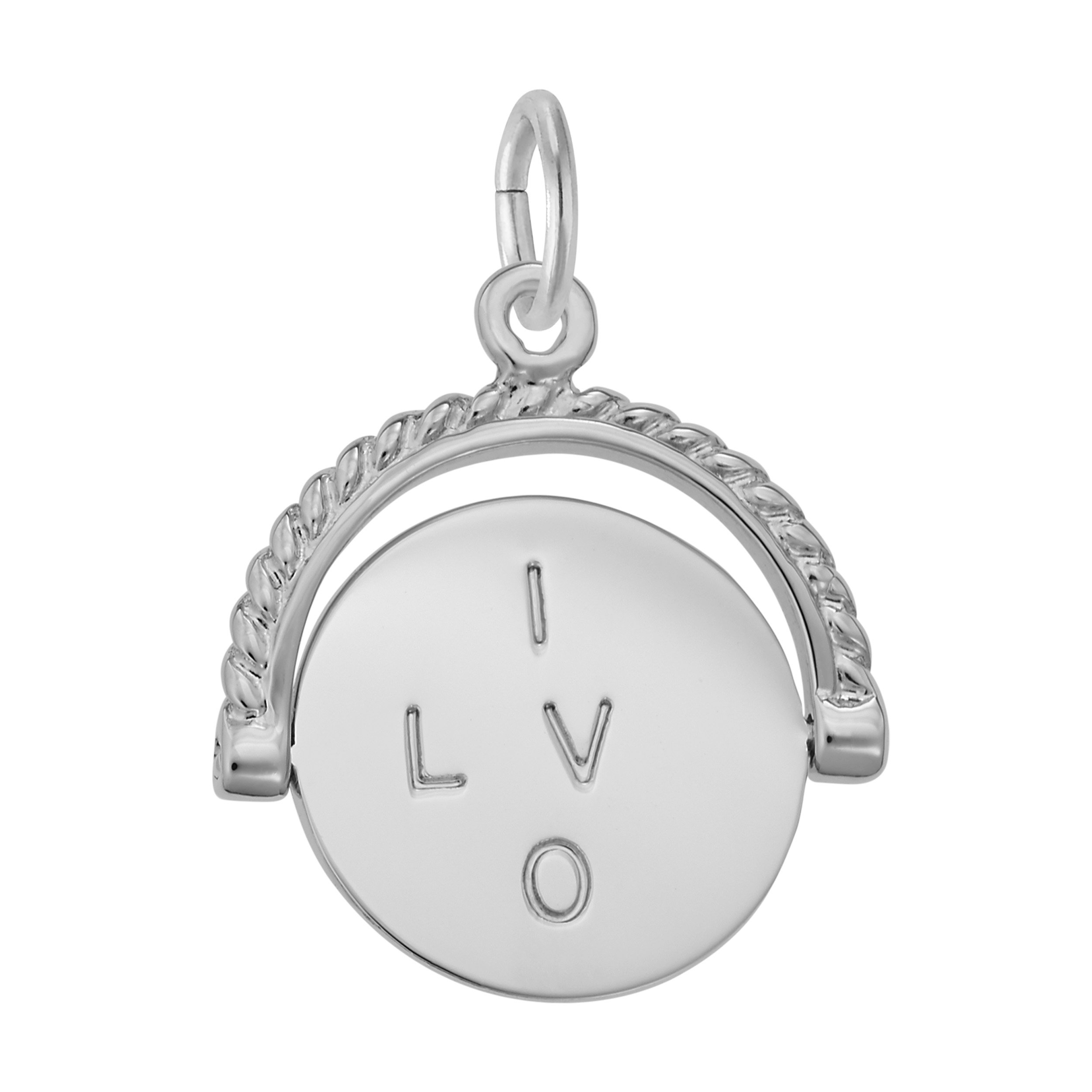 I Love You Spinner Charm