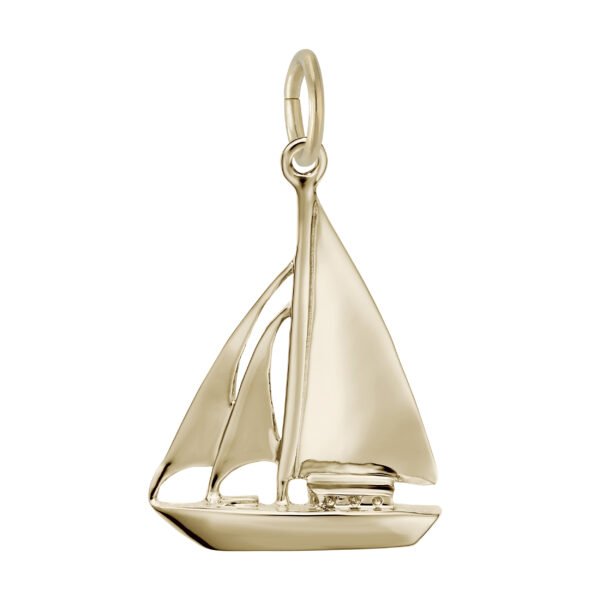 Cutter Sailboat Charm