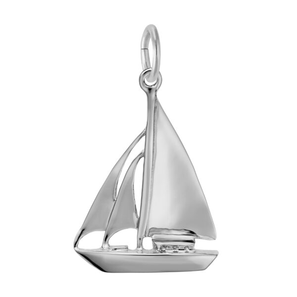 Cutter Sailboat Charm