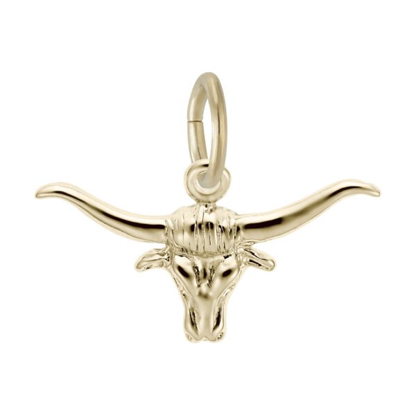 Steer Head Charm